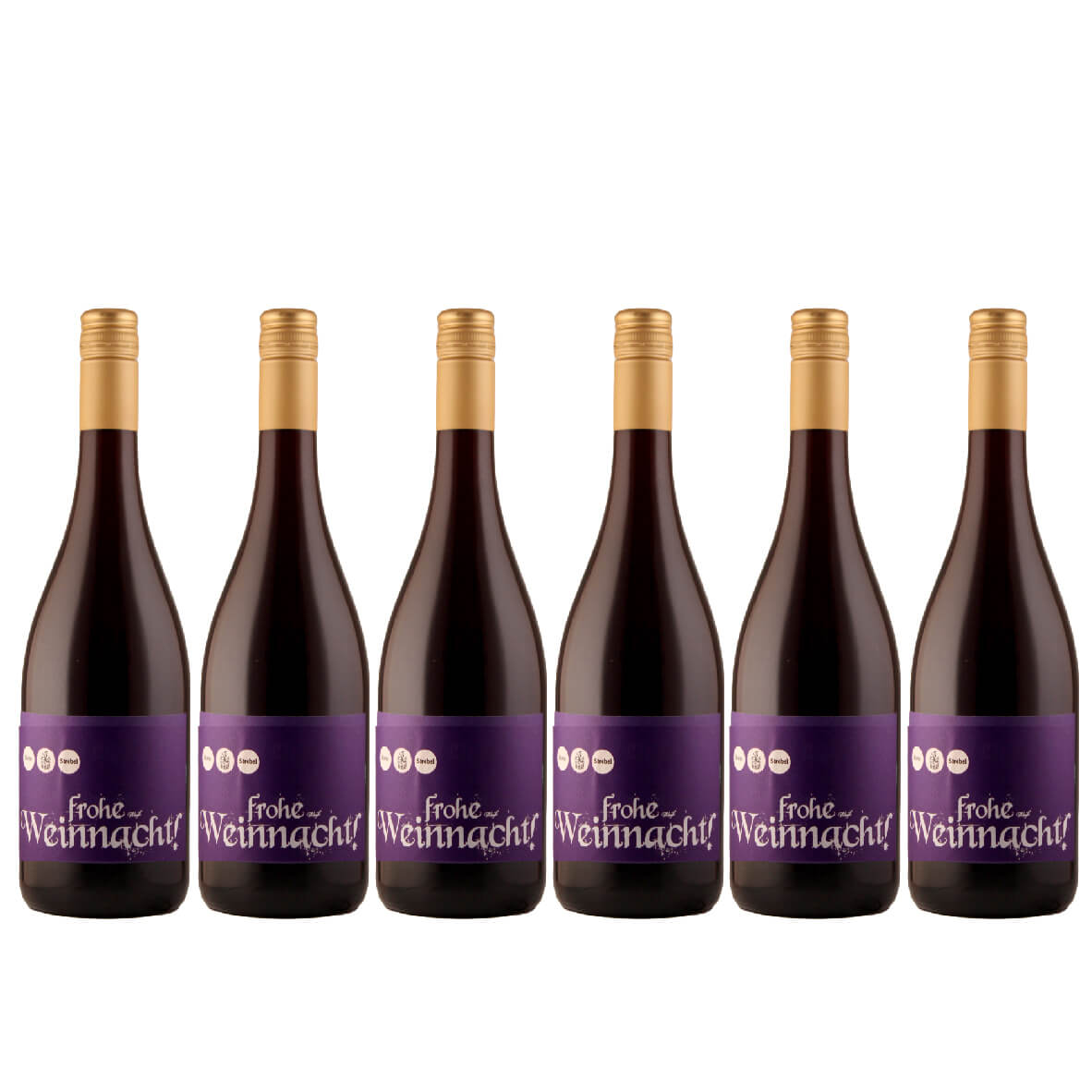 2022er Pinot Noir frohe Weinnacht 6er Paket