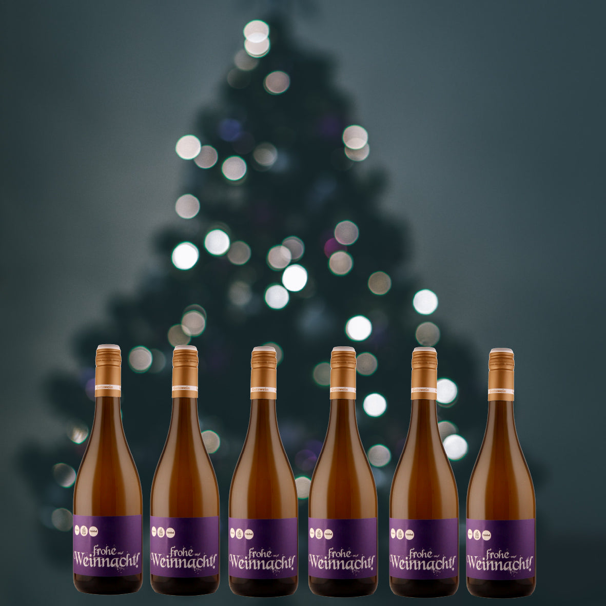 2024er Grauer Burgunder frohe Weinnacht 6er Paket