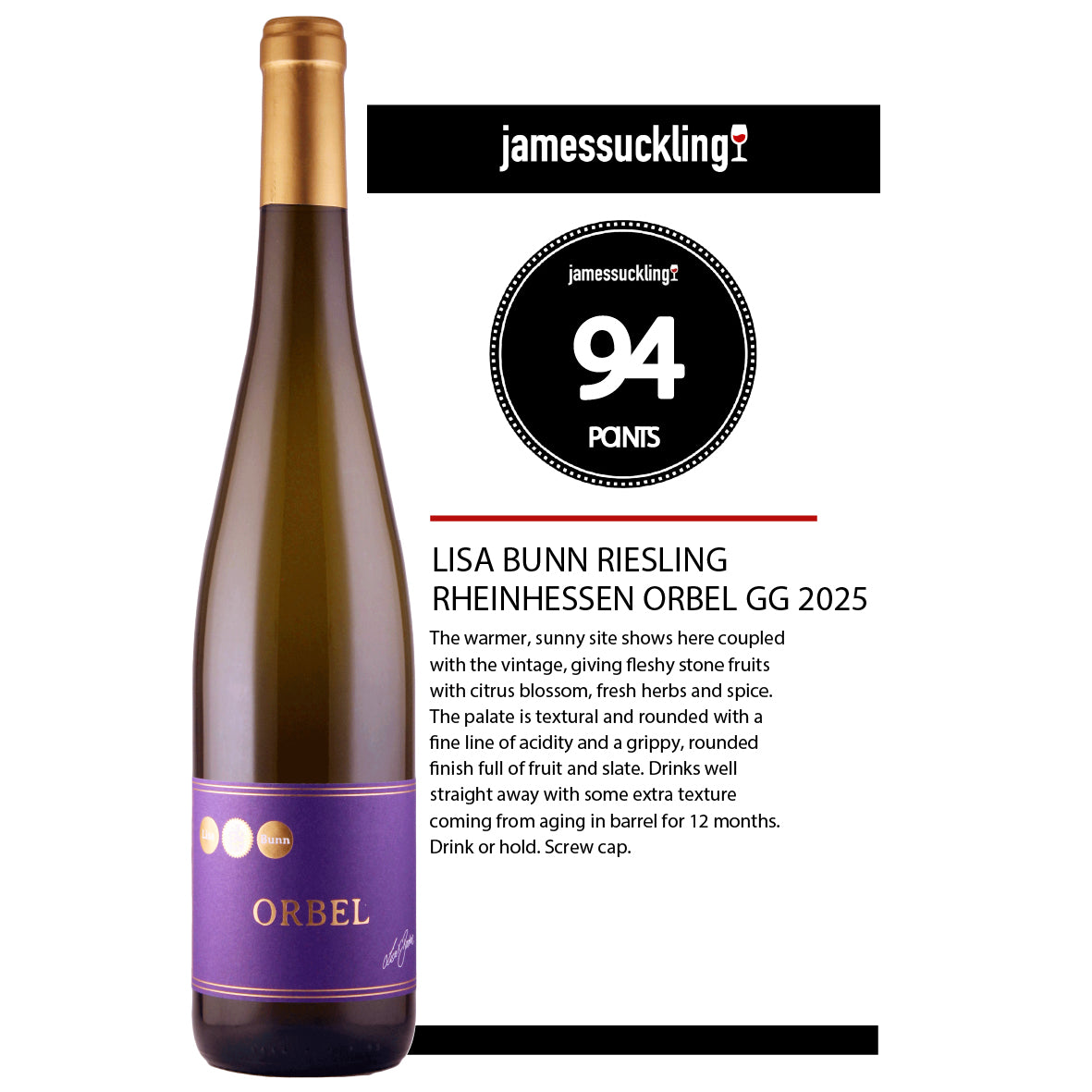 2025 Orbel Riesling
